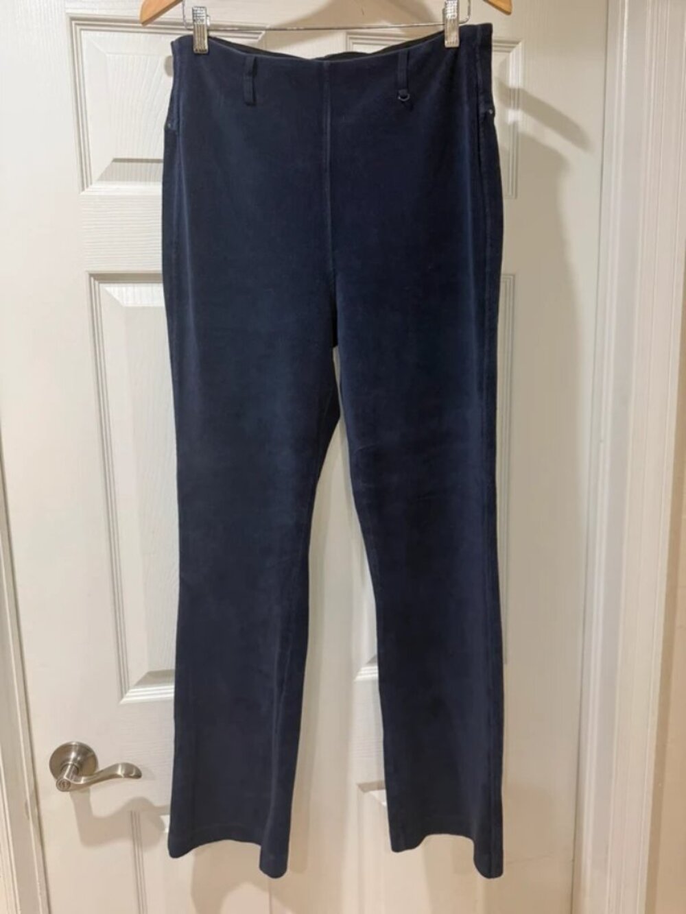 Lyssé New York Navy Corduroy Pull-On Pants Women's XL
